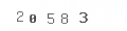 Please type these squiggly numbers