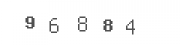 Please type these squiggly numbers