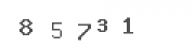 Please type these squiggly numbers