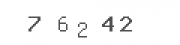 Please type these squiggly numbers