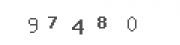 Please type these squiggly numbers