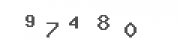 Please type these squiggly numbers