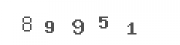 Please type these squiggly numbers