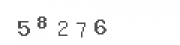 Please type these squiggly numbers